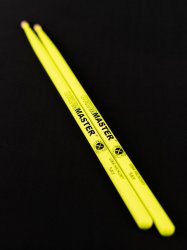 DRUMMASTER Fluoresent series American Hickory 5A YELLOW