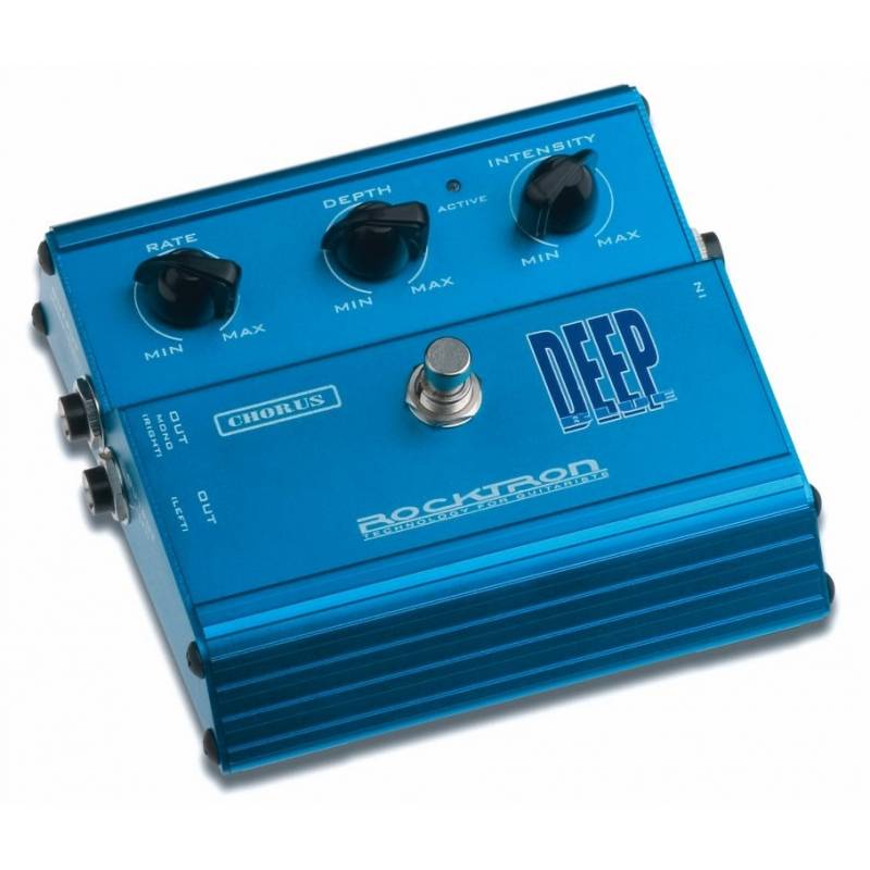 ROCKTRON DEEP BLUE - DEEP BLUE Педаль эффектов CHORUS гитарная.