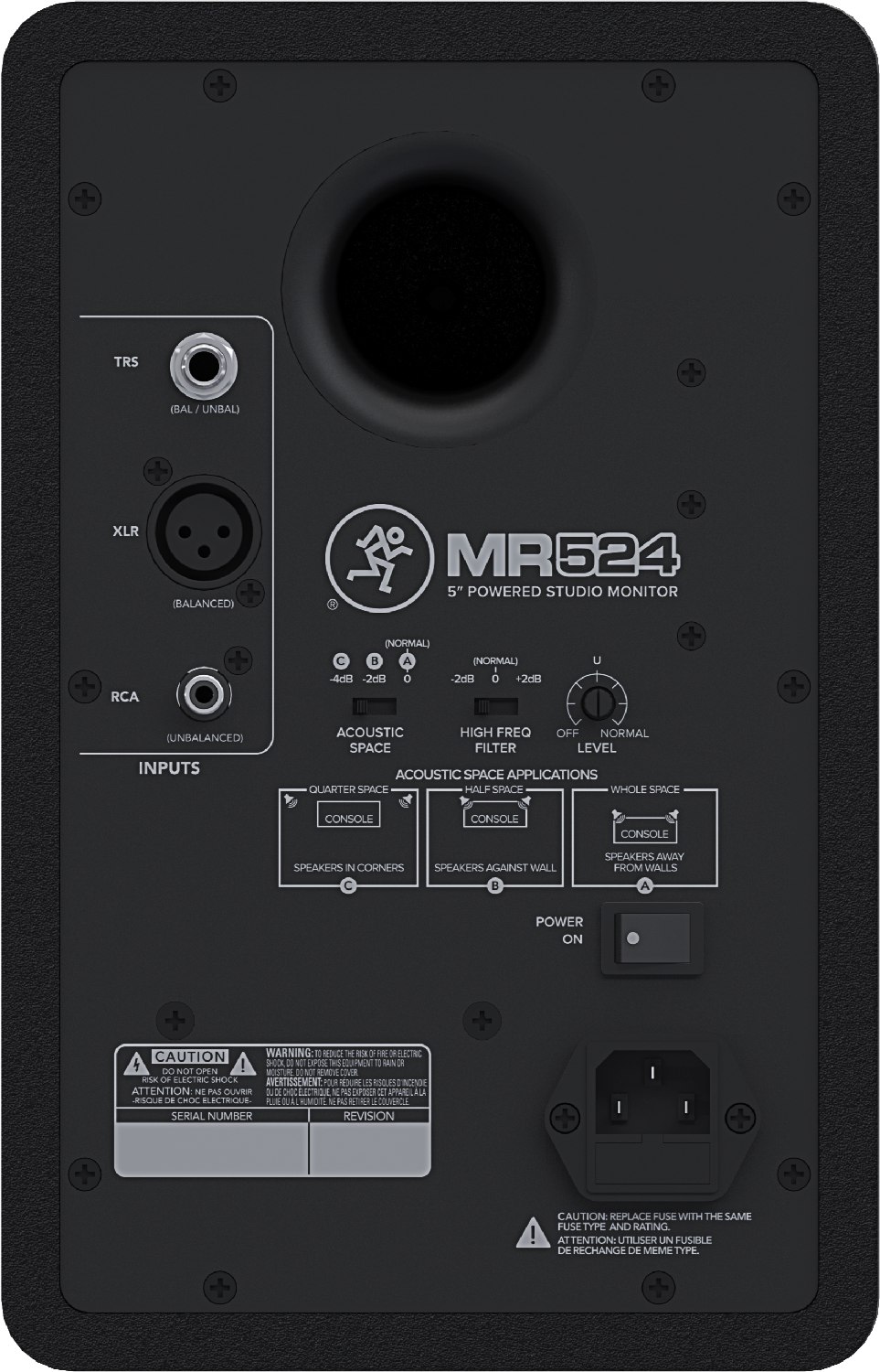 Mackie mr524 sales