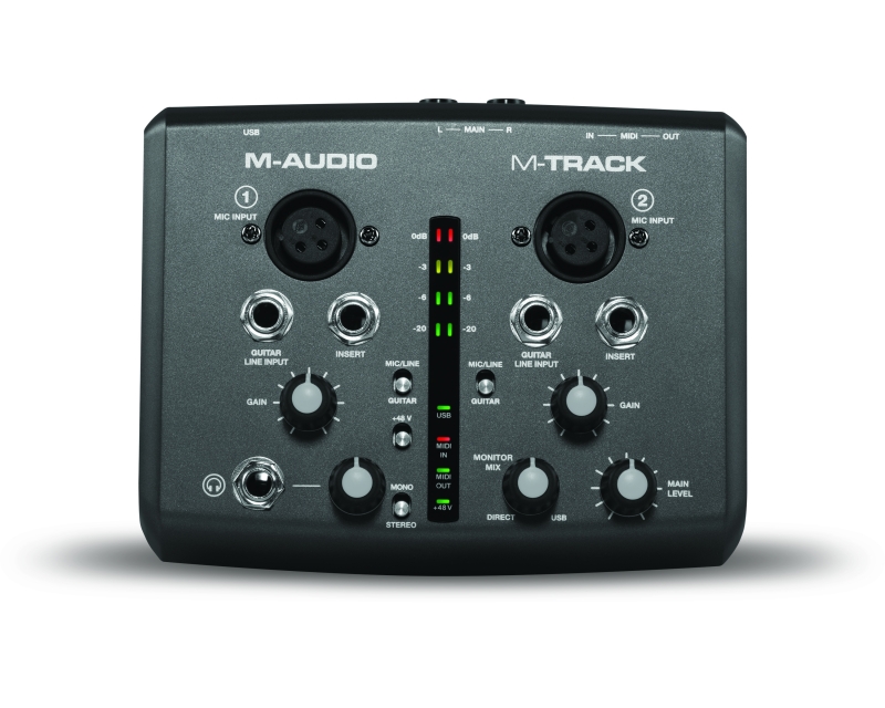 Звуковая карта m audio m track 2x2