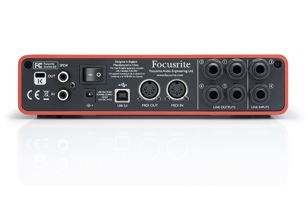 Звуковая карта focusrite scarlett 18i8 3rd gen